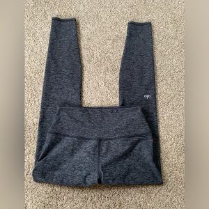 ALO Yoga Charcoal Gray High-Rise Leggings